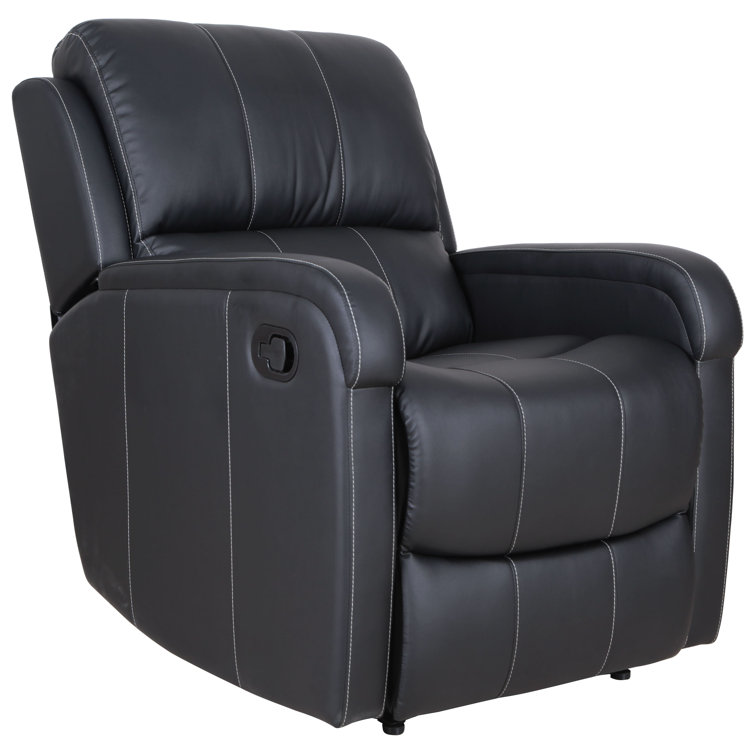 AttractionDesignHome 30'' Wide Faux Leather Manual Standard Recliner